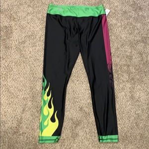 New RunDisney Maleficent Athletic leggings XL